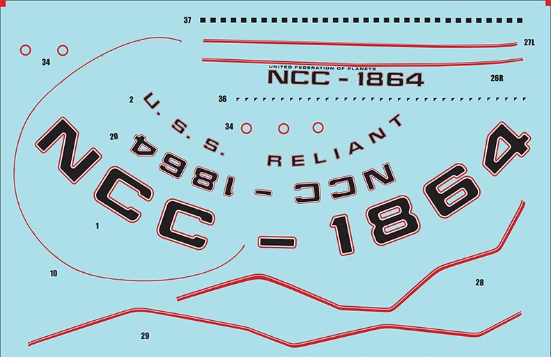 Trek Reliant Decals Image